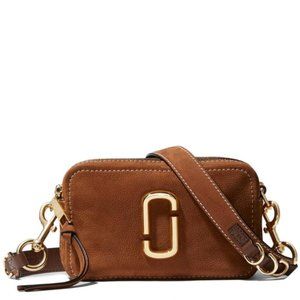 MARC JACOBS The SoftShot 21 Suede Camera Bag